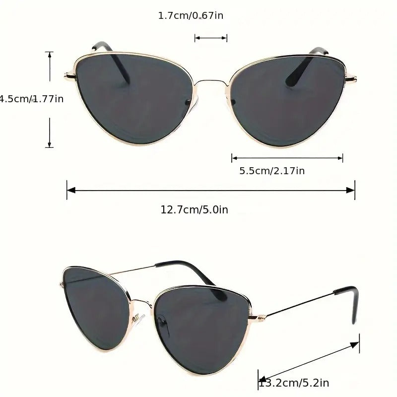 Women's Cat-Eye Frame Classic Elegant Retro Glasses