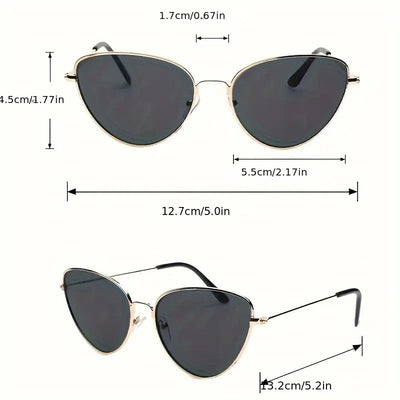 Women's Cat-Eye Frame Classic Elegant Retro Glasses